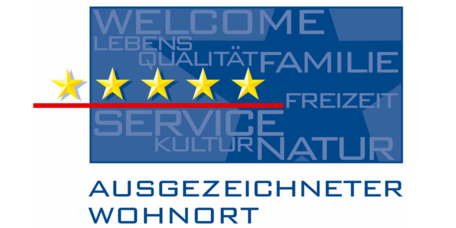 Logo Siegel Ausgezeichneter Wohnort 
