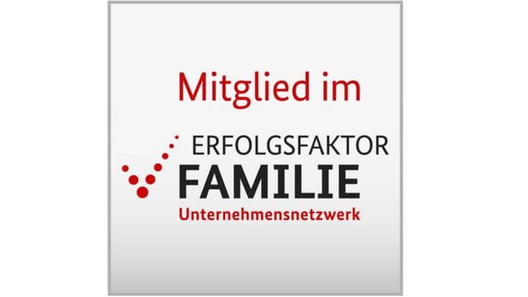 Logo Mitglied im Unternehmensnetzwerk Erfolgsfaktor Familie