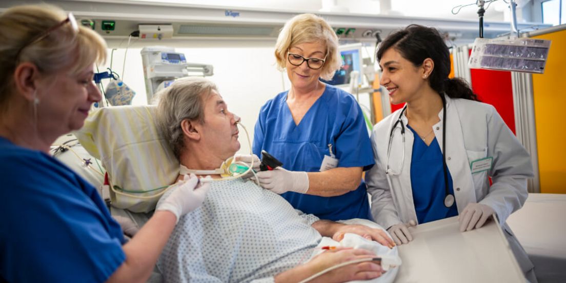 Während des Klinikaufenthalts