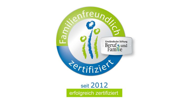 Logo Zertifikat für Familienfreundlichkeit