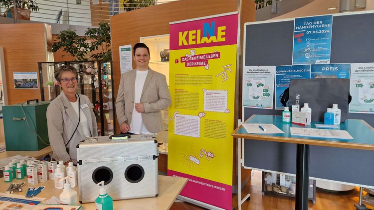 "Eine gute Händehygiene ist entscheidend, um die Übertragung von Krankheiten im Krankenhaus zu verhindern“