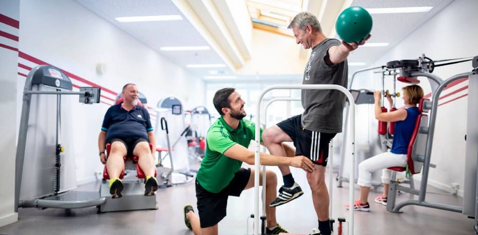 MTT im Klinik-Trainingsraum